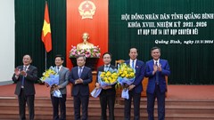 Quảng Bình bầu bổ sung 2 chức danh Phó Chủ tịch HĐND và UBND tỉnh