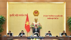 Khai mạc Phiên họp thứ 31 của Ủy ban Thường vụ Quốc hội