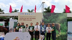 Quảng Nam: Triển lãm, mít tinh kêu gọi ngừng ăn thịt thú rừng