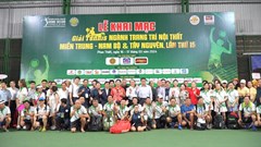 Khai mạc Giải quần vợt ngành TTNT miền Trung, Nam Bộ và Tây Nguyên 2024