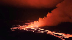 Iceland: Núi lửa phun trào lần thứ 4 trong ba tháng