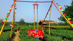“Thiên đường chè” gắn với xây dựng nông thôn mới
