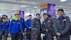 U23 Việt Nam đã đến Tajikistan, sẵn sàng cho chuyến tập huấn