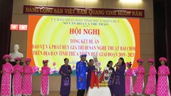 Thừa Thiên Huế: Đẩy mạnh phát huy giá trị di sản nghệ thuật Bài Chòi