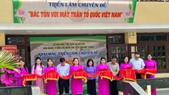 Triển lãm hơn 100 ảnh “Bác Tôn với Mặt trận Tổ quốc Việt Nam”