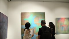 Triển lãm tranh sơn dầu “Vùng lụa”