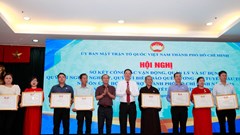 TP.HCM: Đa dạng các nội dung chăm lo từ nguồn Quỹ “Vì người nghèo”, “Vì biển, đảo quê hương”