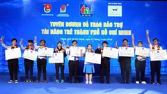 TP.HCM: Tuyên dương và trao bảo trợ 10 tài năng trẻ trong các lĩnh vực