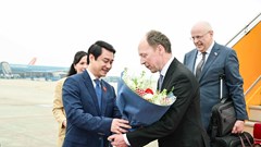 Chủ tịch Quốc hội Phần Lan bắt đầu thăm chính thức Việt Nam