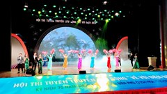 37 đội tuyên truyền lưu động tham gia Hội thi kỷ niệm 70 năm Chiến thắng Điện Biên Phủ