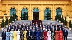 Quyền Chủ tịch nước Võ Thị Ánh Xuân gặp mặt Hội Doanh nhân trẻ nhân Tháng Thanh niên năm 2024