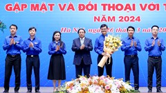 Thủ tướng đối thoại với thanh niên