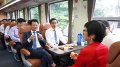 Khai trương đoàn tàu du lịch “Kết nối di sản miền Trung”