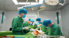 Quảng Bình: Lần đầu tiên thực hiện chuyển vạt da vi phẫu cứu bệnh nhân