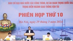 Thúc đẩy hoàn thành các công trình trọng điểm GTVT