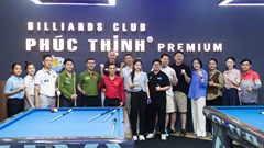 Các cơ thủ Việt Nam thi đấu giao hữu với “dàn sao” PBA Tour của Hàn Quốc