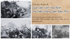 Triển lãm “Quân dân tỉnh Hoà Bình với Chiến thắng Điện Biên Phủ"