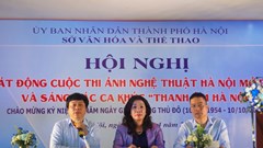 Phát động cuộc thi ảnh nghệ thuật và sáng tác ca khúc kỷ niệm 70 năm Ngày Giải phóng Thủ đô