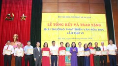Nâng cao chất lượng Giải thưởng phát triển văn hoá đọc