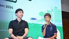 Văn Hậu muốn truyền “lửa” bóng đá cho các cầu thủ dự Giải U9 Toyota Cup