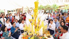 Đại sứ quán Lào tổ chức đón Tết cổ truyền Bunpimay tại Hà Nội