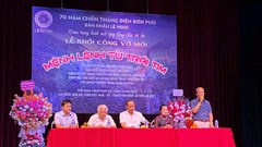 Sân khấu Lệ Ngọc khởi công vở diễn kỷ niệm 70 năm chiến thắng Điện Biên Phủ