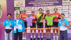 Tay đua nữ số 1 Việt Nam thắng chặng ấn tượng tại giải xe đạp quốc tế Thái Lan