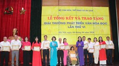Ba trụ cột chính để phát triển văn hóa đọc