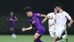 HLV Hoàng Anh Tuấn hài lòng về màn thể hiện của U23 Việt Nam trước Jordan