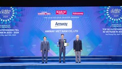 Amway Việt Nam vinh dự là doanh nghiệp FDI phát triển nền kinh tế xanh bền vững