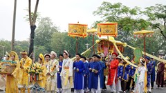 Xây dựng Lễ hội điện Huệ Nam xanh sạch, văn minh