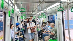 Hà Nội: Đường sắt đô thị hướng tới giảm phương tiện giao thông cá nhân