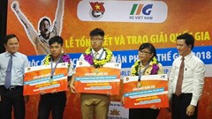 Đã tìm ra ba nhà vô địch tham dự Cuộc thi tin học văn phòng tại Mỹ