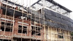 Trường Đại học Vinh xây dựng công trình chưa cấp phép