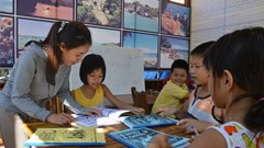 Lớp tiếng Anh miễn phí ở nơi đảo xa