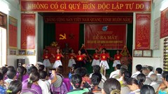 Ra mắt CLB "Xây dựng gia đình hạnh phúc" ở Bố Trạch