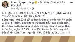Về vụ "Sáng bảo không có, chiều lại nói sẩy thai" tại Bệnh viên FV: Chuyện thật như đùa