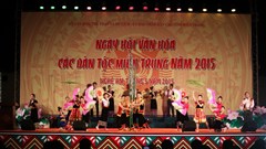 Ngày hội văn hóa các dân tộc miền Trung lần thứ III sẽ diễn ra ở Quảng Nam