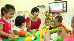 Nâng chuẩn trình độ giáo viên mầm non là cần thiết