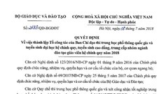 Xác minh dấu hiệu bất thường trong điểm thi THPT quốc gia của hai tỉnh Lạng Sơn và Sơn La