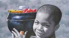 Triển lãm Bình yên và Huy hoàng của họa sĩ Myanmar tại Việt Nam