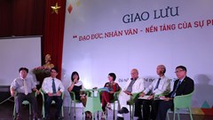 Chương trình giao lưu “Đạo đức, nhân văn-nền tảng của phát triển”: Nên nhân rộng mô hình ở các trường học