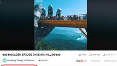 “Cứ 3 khách quốc tế đặt tour thì tới 2 khách muốn check in cầu Vàng”