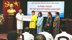 Hết tủi hờn vì được vi phẫu thuật tái tạo gương mặt