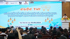 Học sinh, sinh viên thi sáng kiến giảm thải nhựa hoạt động du lịch