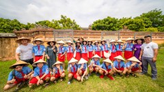 Nhiều hoạt động về giáo dục di sản tại di tích điện Phụng Tiên, Đại Nội Huế