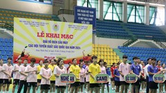 Gần 200 vận động viên tranh tài ở Giải vô địch Cầu mây các đội tuyển xuất sắc năm 2024