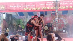 Trình diễn nghi thức sinh hoạt văn hóa truyền thống đặc sắc của các dân tộc