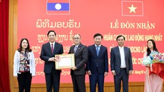Quảng Trị đón nhận Huân chương Lao động hạng Nhất của Lào