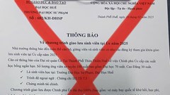 Giả mạo công văn của trường đại học tổ chức chương trình giao lưu sinh viên ở nước ngoài